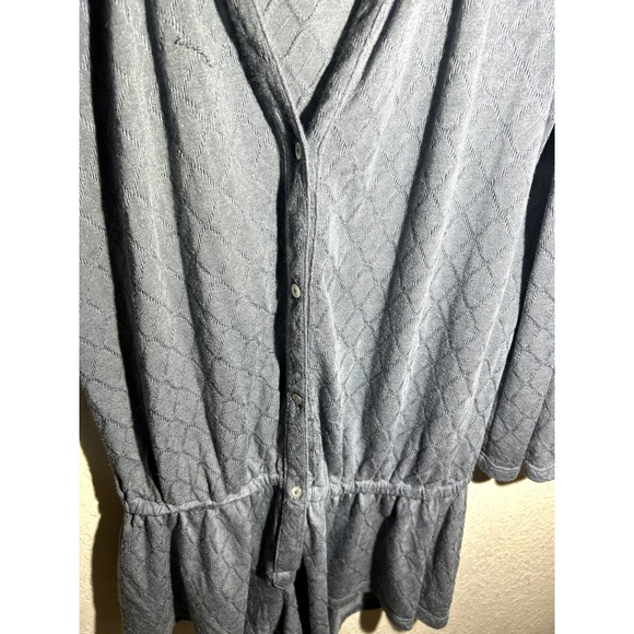 Eberjey Blue Romper Size Small - Picture 2 of 4